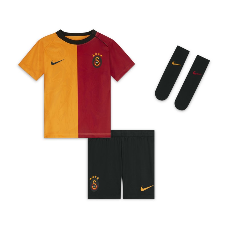 Fotbollsställ Galatasaray 2022/23 (hemmaställ) Nike för baby - Orange