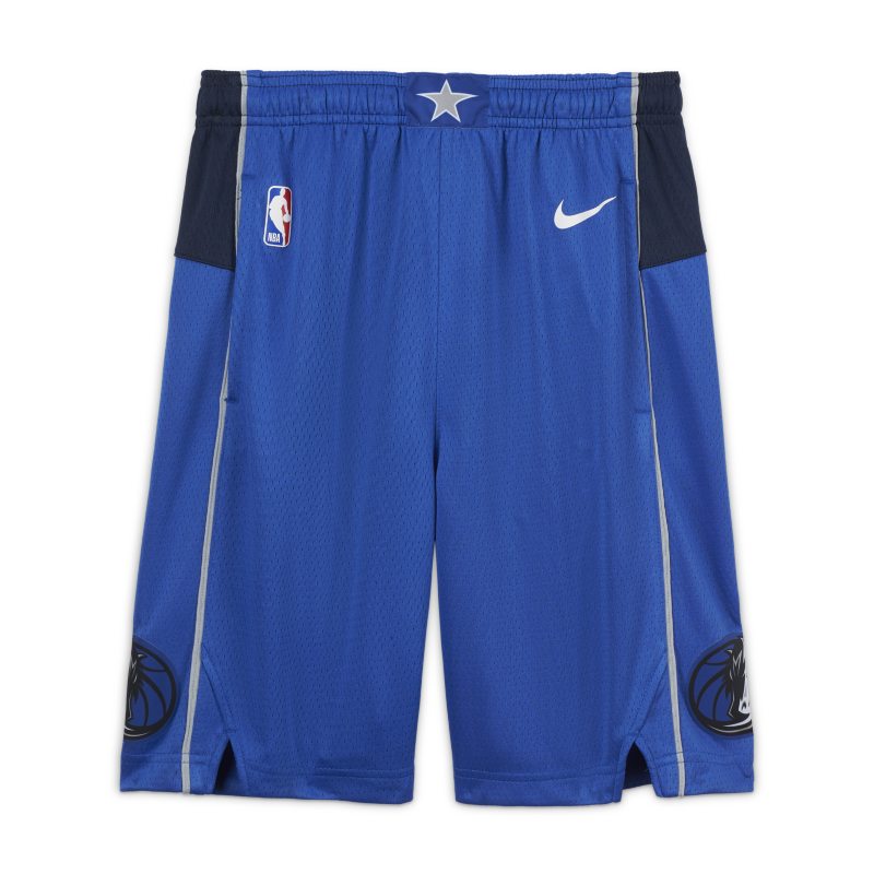 NBA-shorts Dallas Maverick Icon Edition Nike Swingman för ungdom - Blå