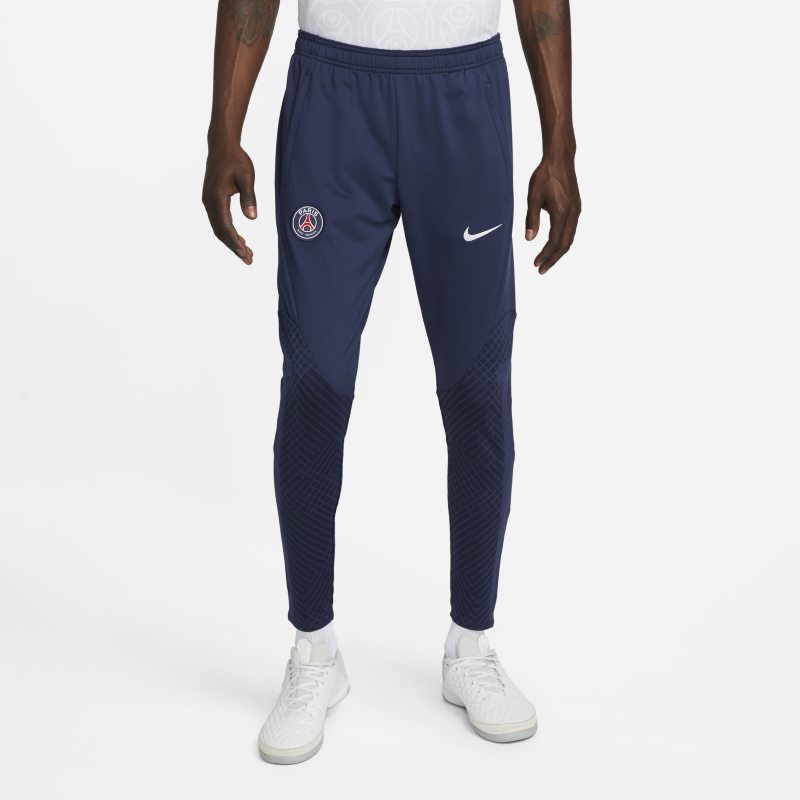 Męskie spodnie piłkarskie Nike Dri-FIT Paris Saint-Germain Strike - Niebieski