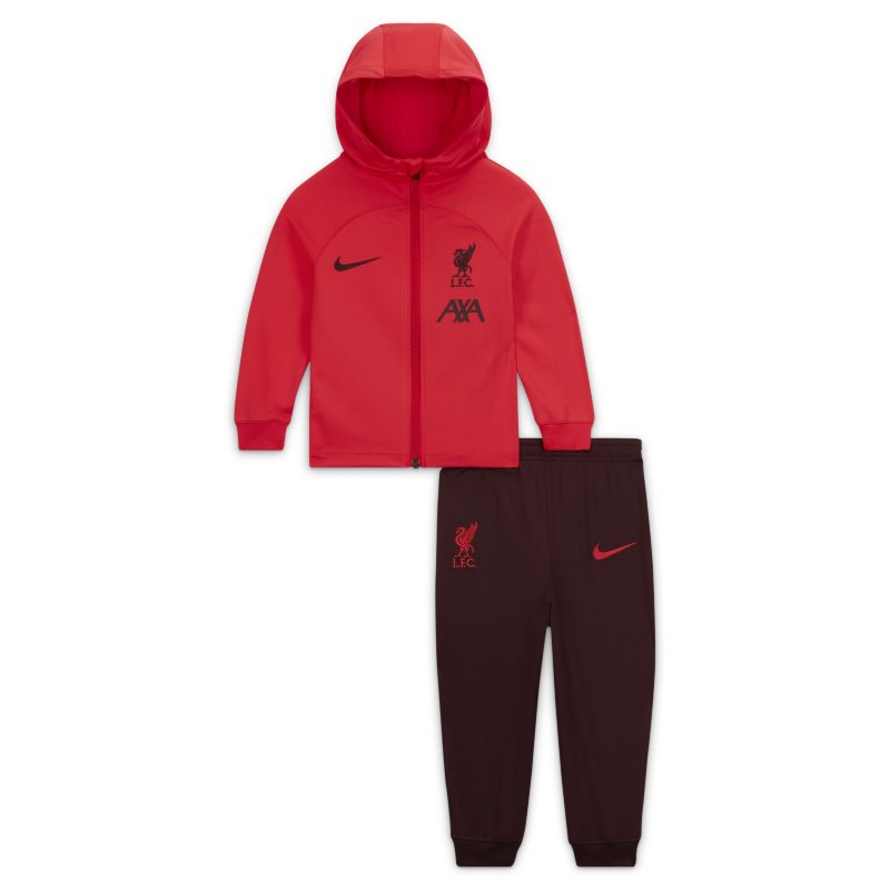 Fotbollstracksuit Nike Dri-FIT Liverpool FC Strike för baby - Röd
