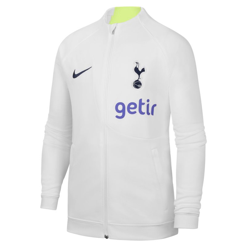 Tottenham Hotspur Academy Pro Older Kids' Nike Football Jacket - White