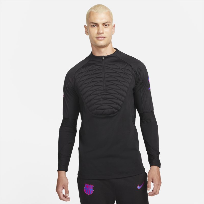 Nike Therma-Fit Strike Winter Warrior Camiseta de fútbol de entrenamiento - Hombre - Negro Nike
