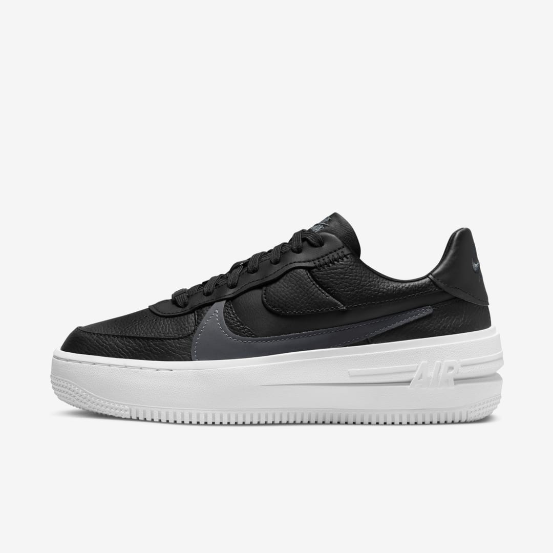 Shop Nike Women's Air Force 1 Plt.af.orm Shoes In Black