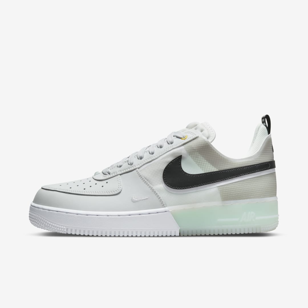Nike Air Force 1 React Men's Shoes In Photon Dust,mint Foam,olive Aura,white