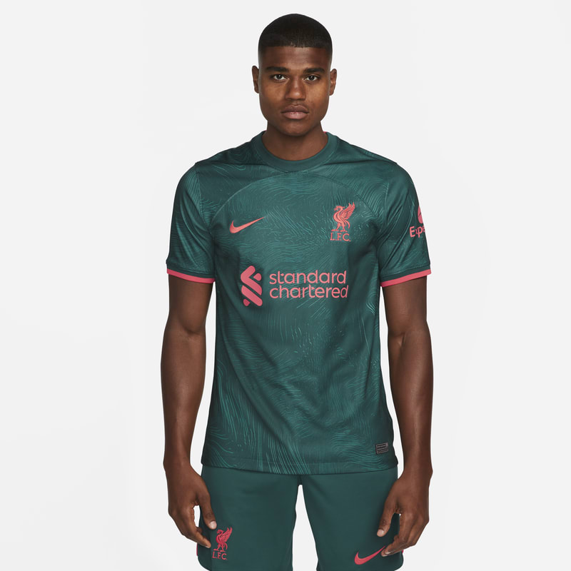 3e maillot de football Nike Dri-FIT Liverpool FC 2022/23 Stadium pour Homme - Vert