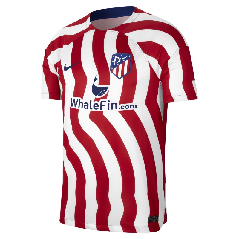 Fotbollströja Atlético Madrid 2022/23 Stadium (hemmaställ) Nike Dri-FIT för män - Vit