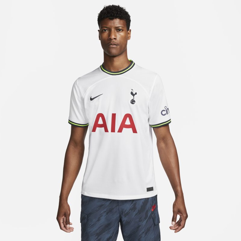 Męska koszulka piłkarska Nike Dri-FIT Tottenham Hotspur Stadium 2022/23 (wersja domowa) - Biel