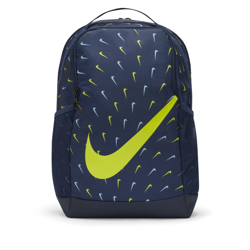 Plecak dziecięcy z nadrukiem Nike Brasilia (18 l) - Niebieski