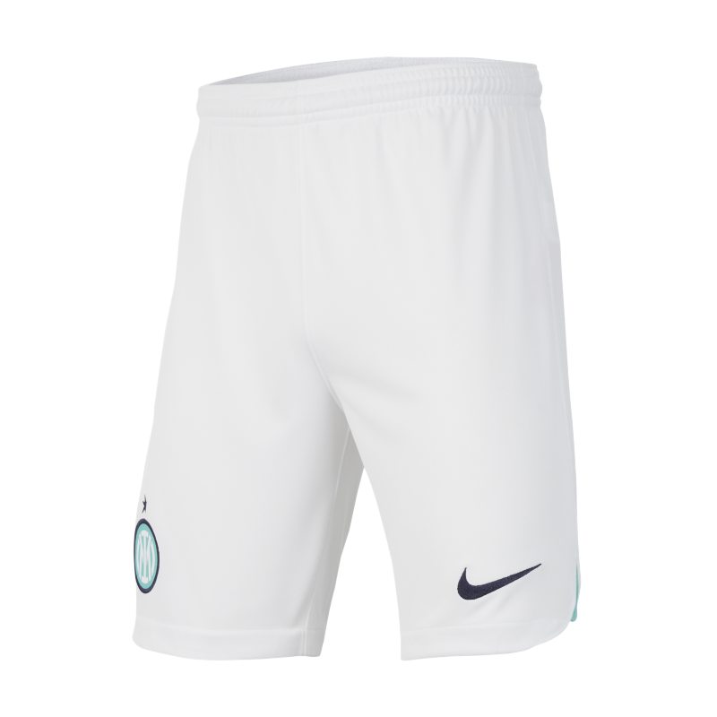 Inter Milan 2022/23 Stadium Away Older Kids' Nike Dri-FIT Football Shorts - White