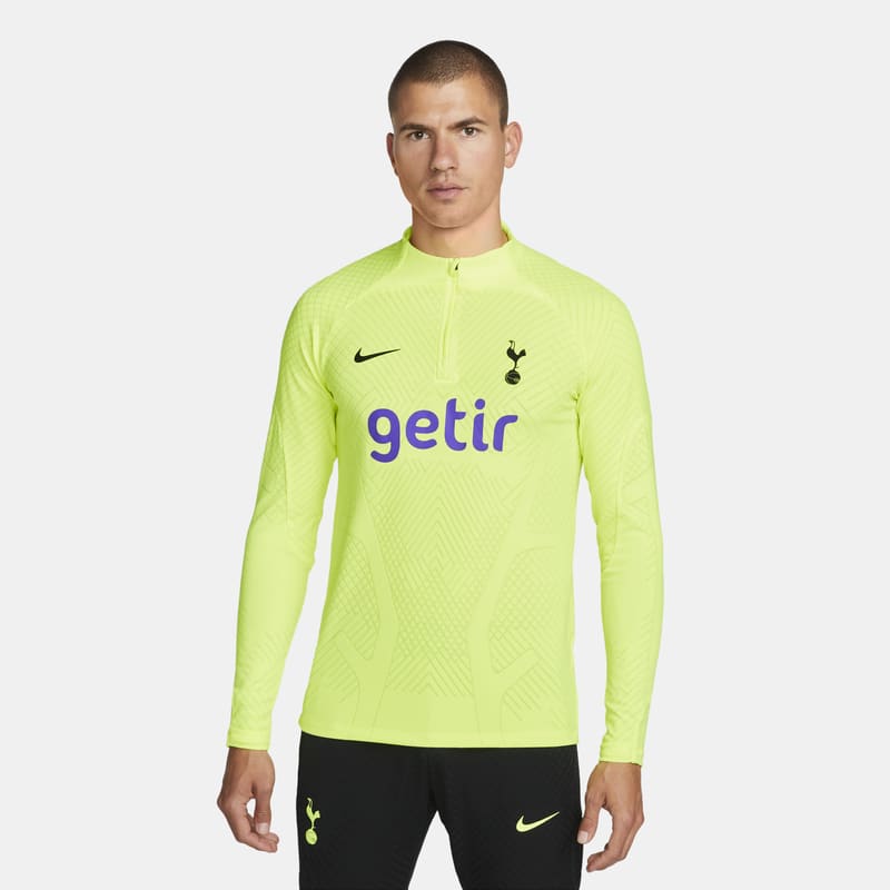 Męska treningowa koszulka piłkarska Nike Dri-FIT ADV Tottenham Hotspur Strike Elite - Żółć