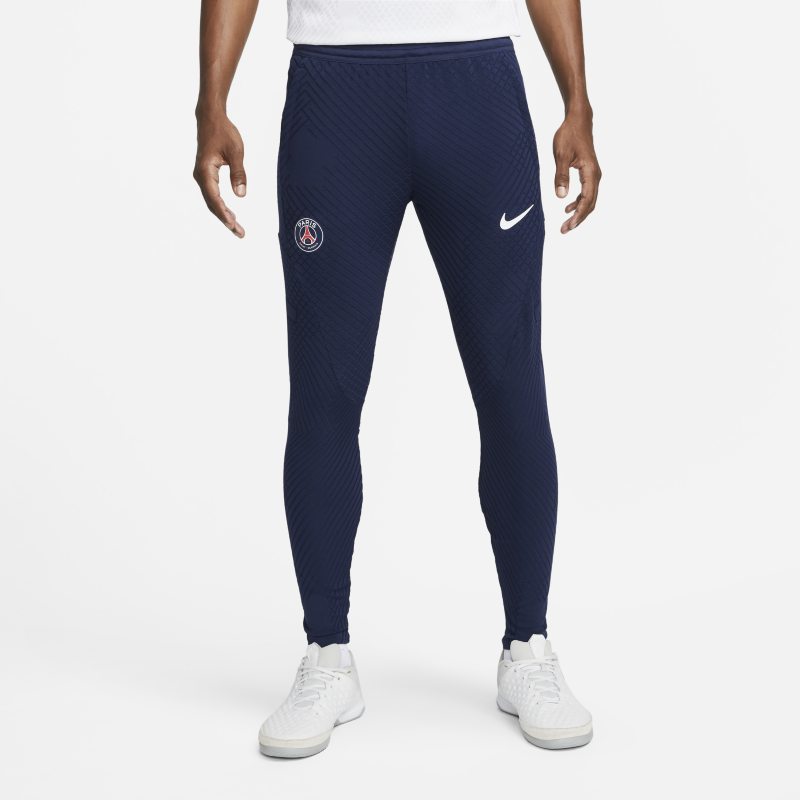 Męskie spodnie piłkarskie Nike Dri-FIT ADV Paris Saint-Germain Strike Elite - Niebieski