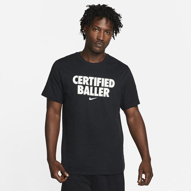 фото Мужская баскетбольная футболка nike “mint condition” - черный