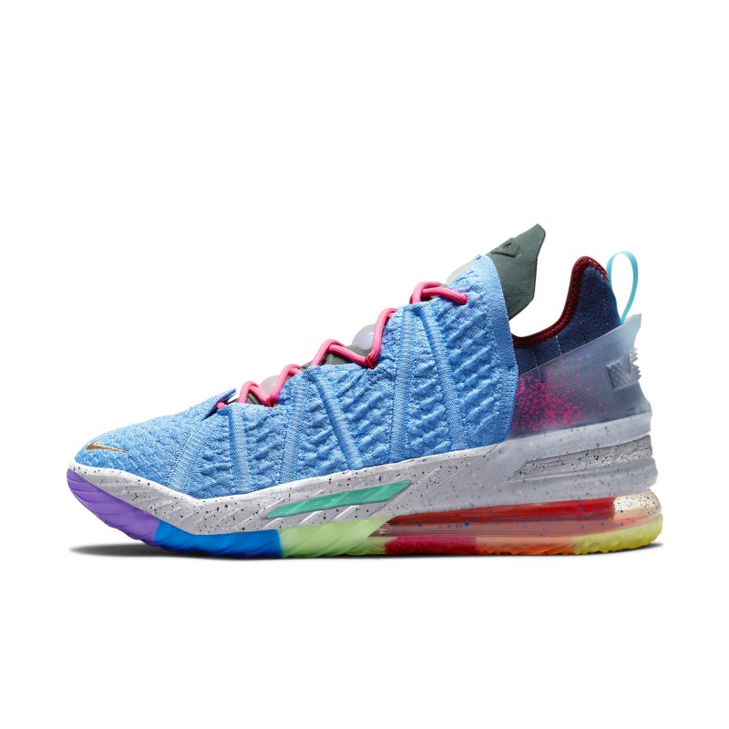 LeBron 18 "Best 1-9" Zapatillas de baloncesto - Azul Nike