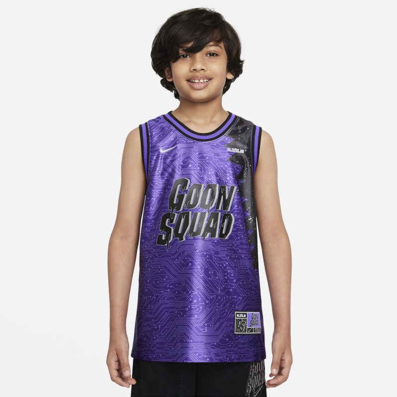 Nike Dri-FIT x Space Jam: A New Legacy Older Kids' Basketball Jersey - Purple