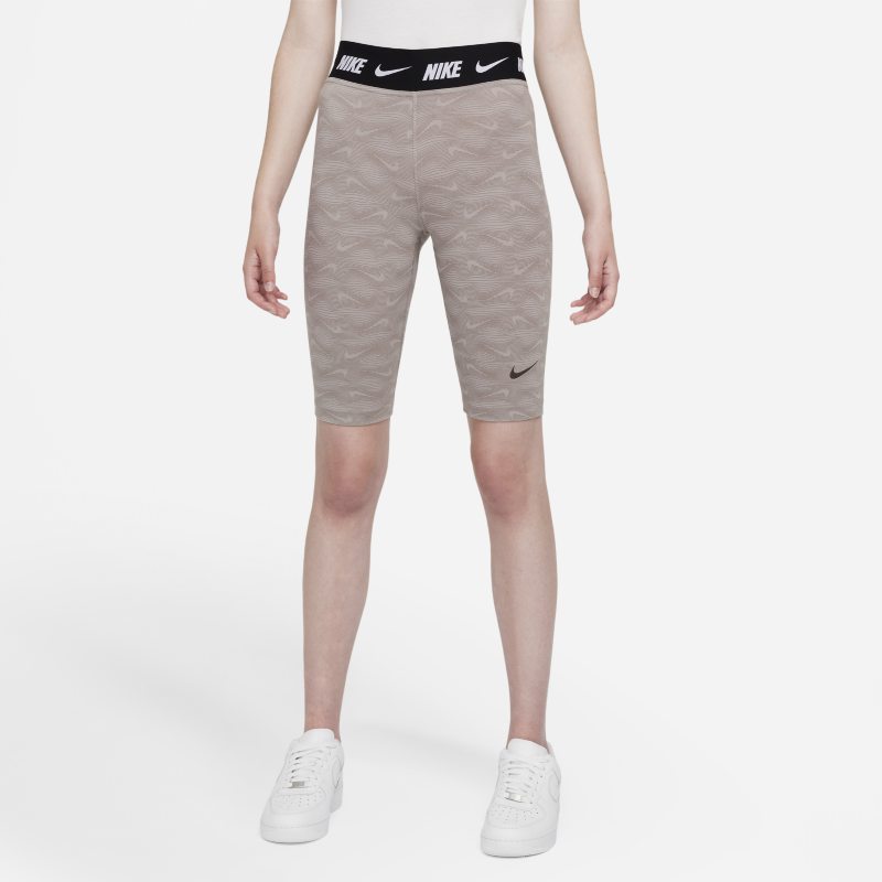 Nike Sportswear Pantalón corto con estampado - Mujer - Gris Nike