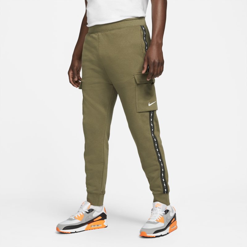 Vävda cargobyxor i fleece Nike Sportswear för män - Brun