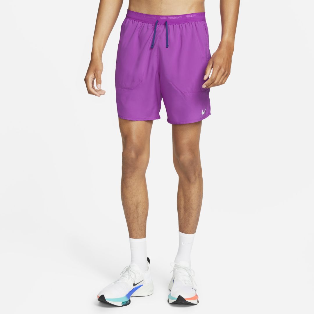Nike Dri-fit Stride Men's 7" Brief-lined Running Shorts In Purple