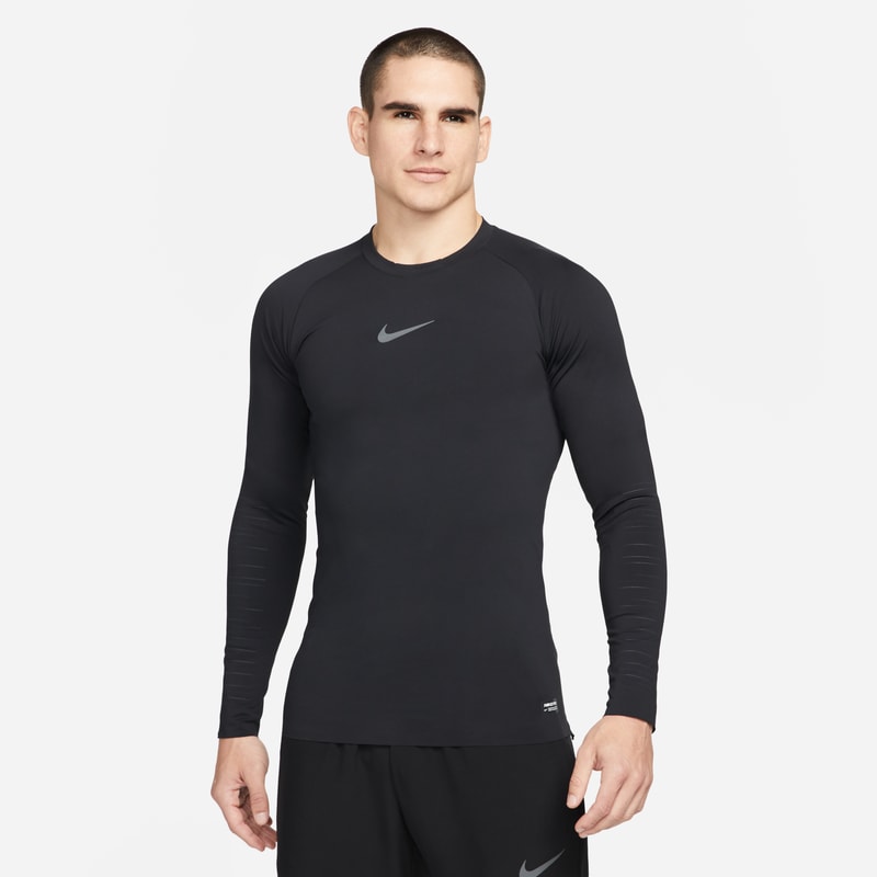 Męska koszulka treningowa z długim rękawem Nike Pro Dri-FIT ADV - Czerń