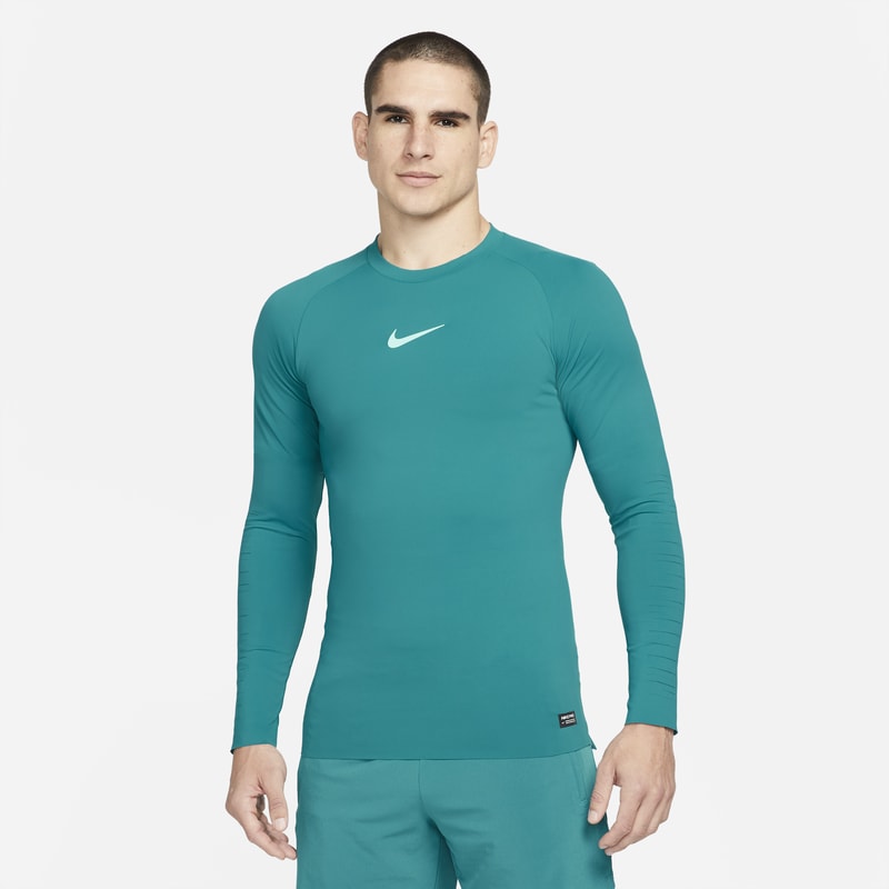 Męska koszulka treningowa z długim rękawem Nike Pro Dri-FIT ADV - Niebieski