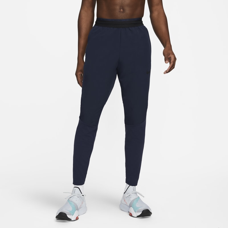 Męskie spodnie treningowe Nike Pro - Niebieski