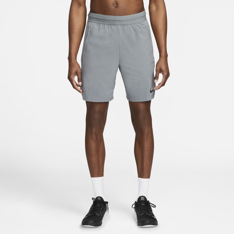 Träningsshorts Nike Pro Dri-FIT Flex Vent Max 20 cm för män - Grå