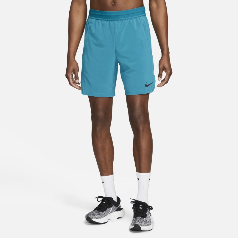 Träningsshorts Nike Pro Dri-FIT Flex Vent Max 20 cm för män - Blå