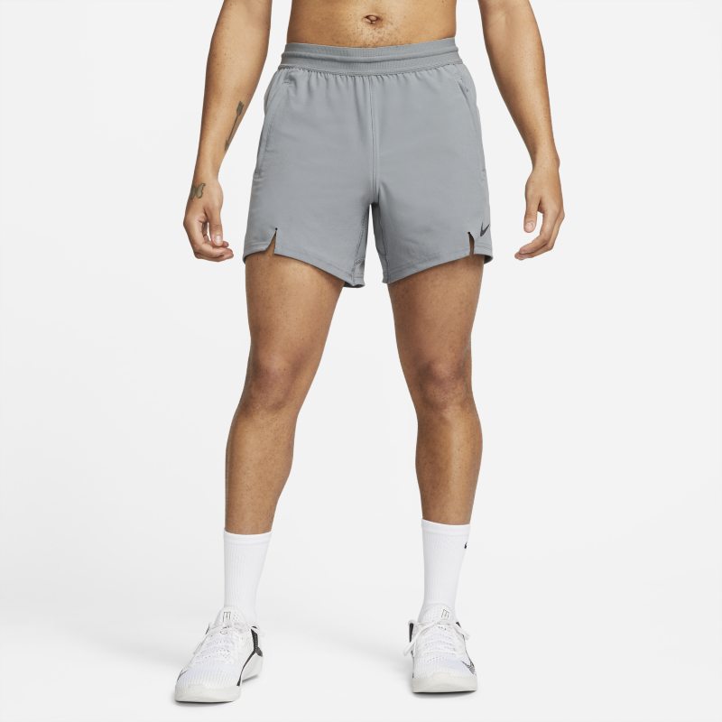 Träningsshorts Nike Pro Dri-FIT Flex 15 cm för män - Grå