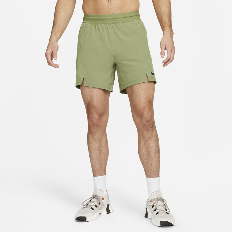 Träningsshorts Nike Pro Dri-FIT Flex 15 cm för män - Grön