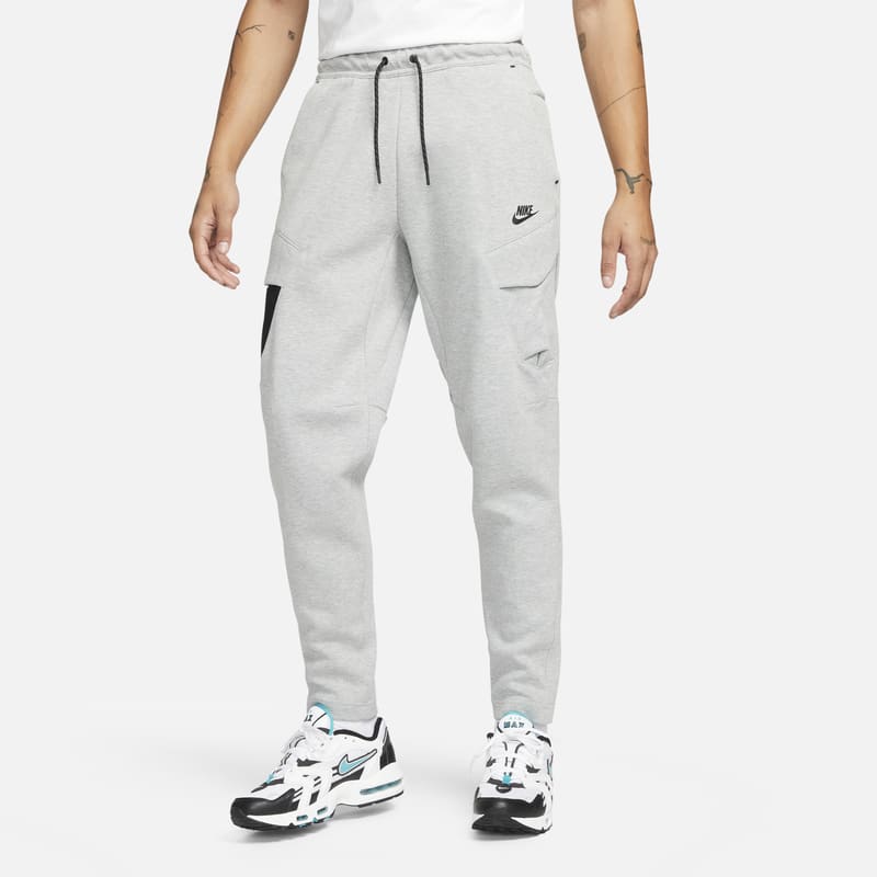 Męskie spodnie utility Nike Sportswear Tech Fleece - Szary