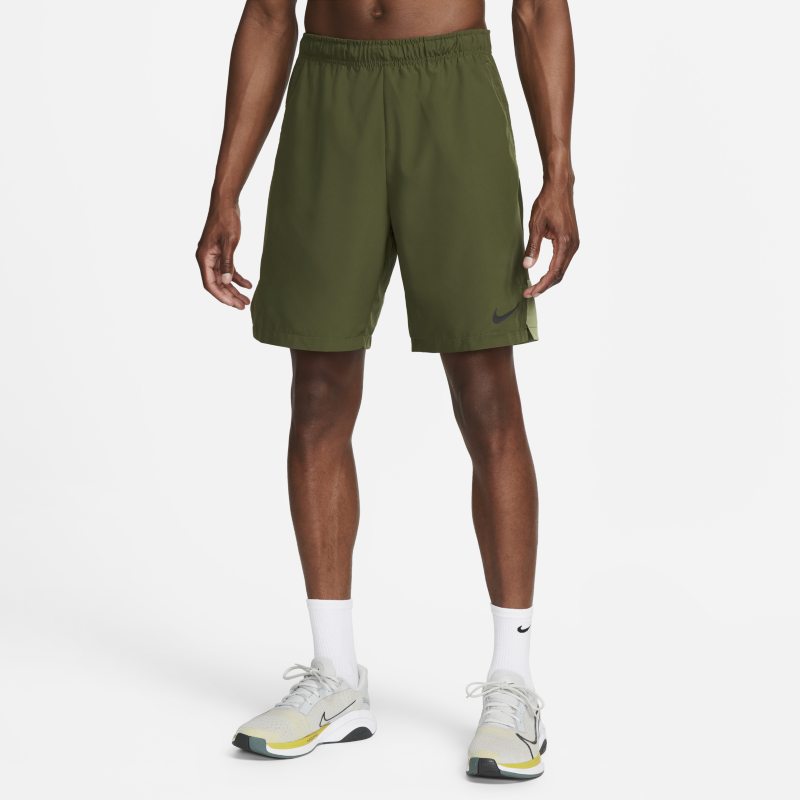 Vävda träningsshorts Nike Dri-FIT 23 cm för män - Grön