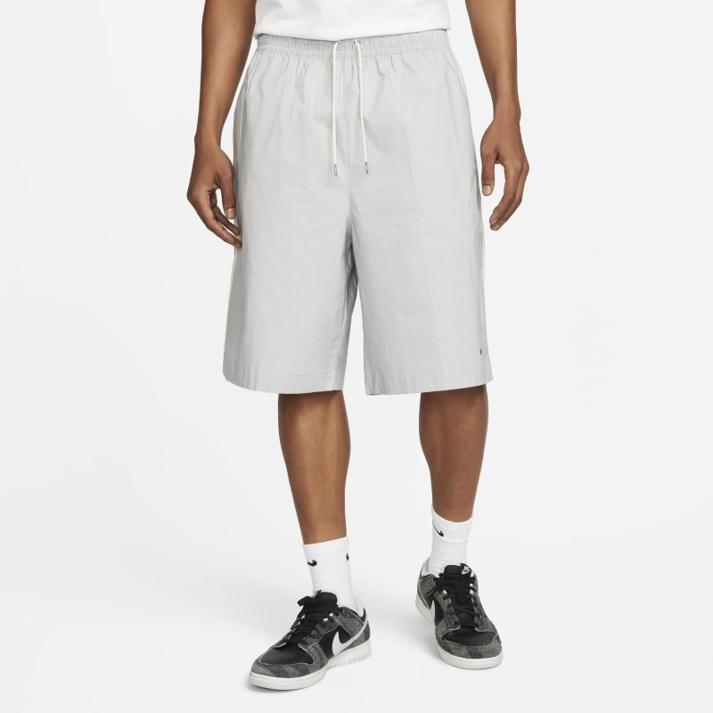Męskie spodenki oversize z tkaniny Nike Sportswear Style Essentials - Szary