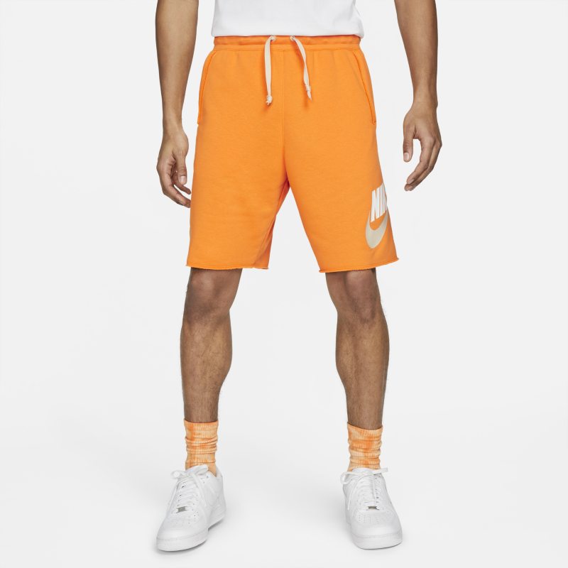 Męskie spodenki z dzianiny Nike Sportswear Sport Essentials Alumni - Pomarańczowy