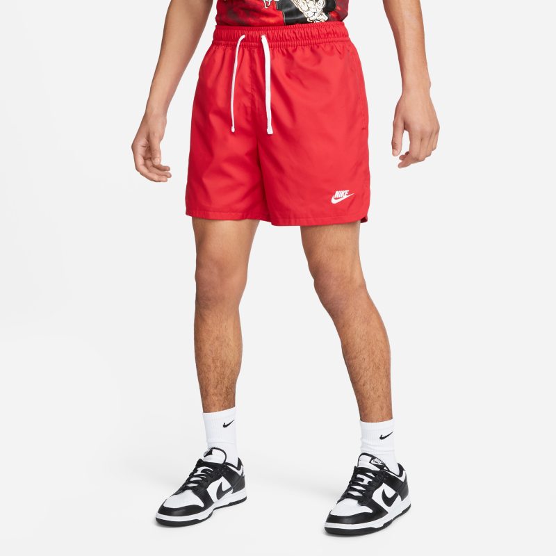 Nike Sportswear Sport Essentials Men's Woven Lined Flow Shorts - Red