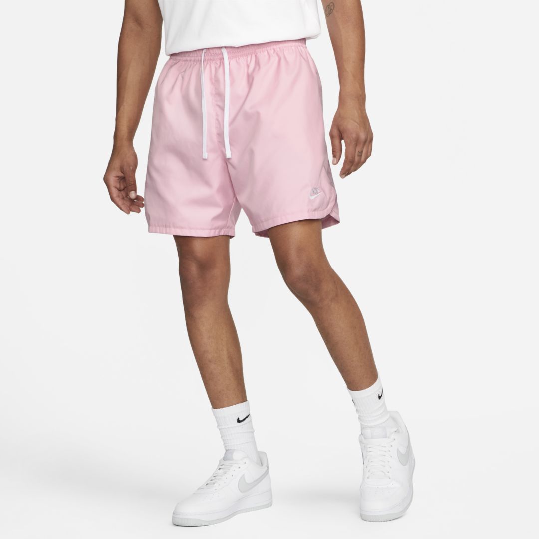 Nike Men's  Sportswear Sport Essentials Woven Lined Flow Shorts In Pink