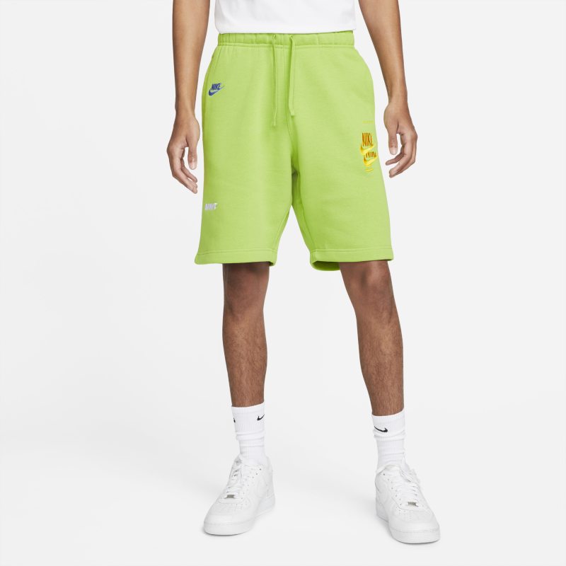 Męskie spodenki z dzianiny dresowej Nike Sportswear Sport Essentials+ - Zieleń