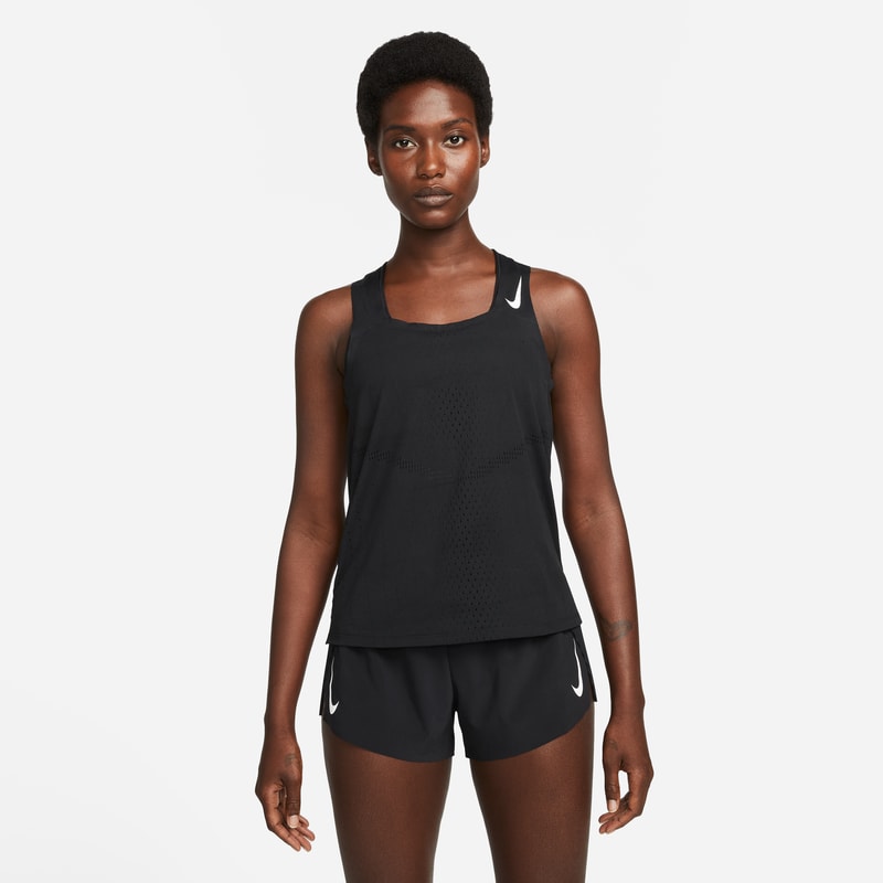 Nike Dri-FIT ADV AeroSwift Women's Racing Vest - Black