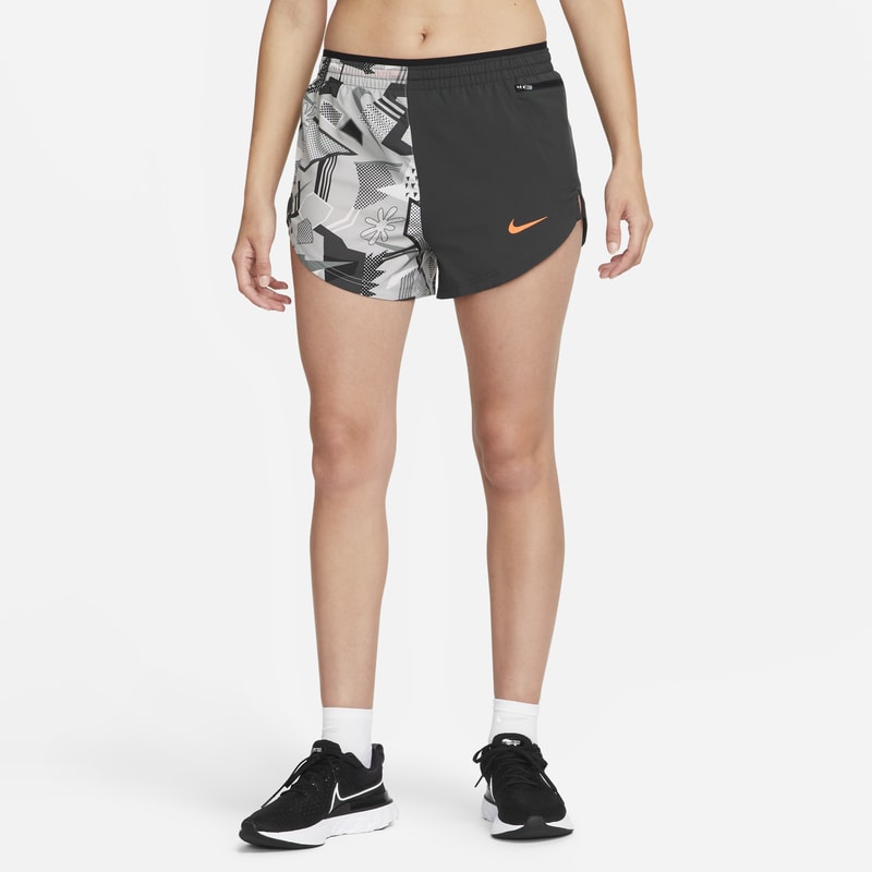 Löparshorts Nike Dri-FIT Retro Run för kvinnor - Grå