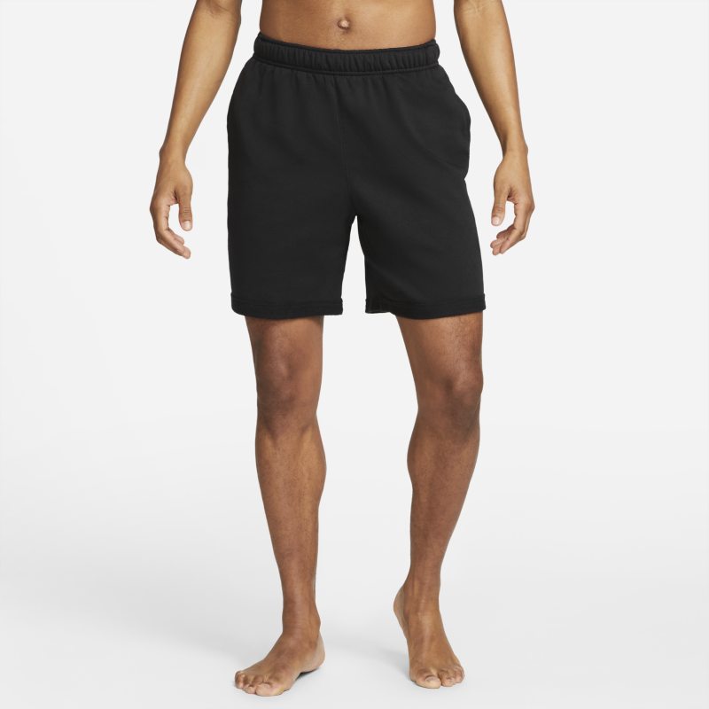 Shorts Nike Yoga Therma-FIT för män - Svart