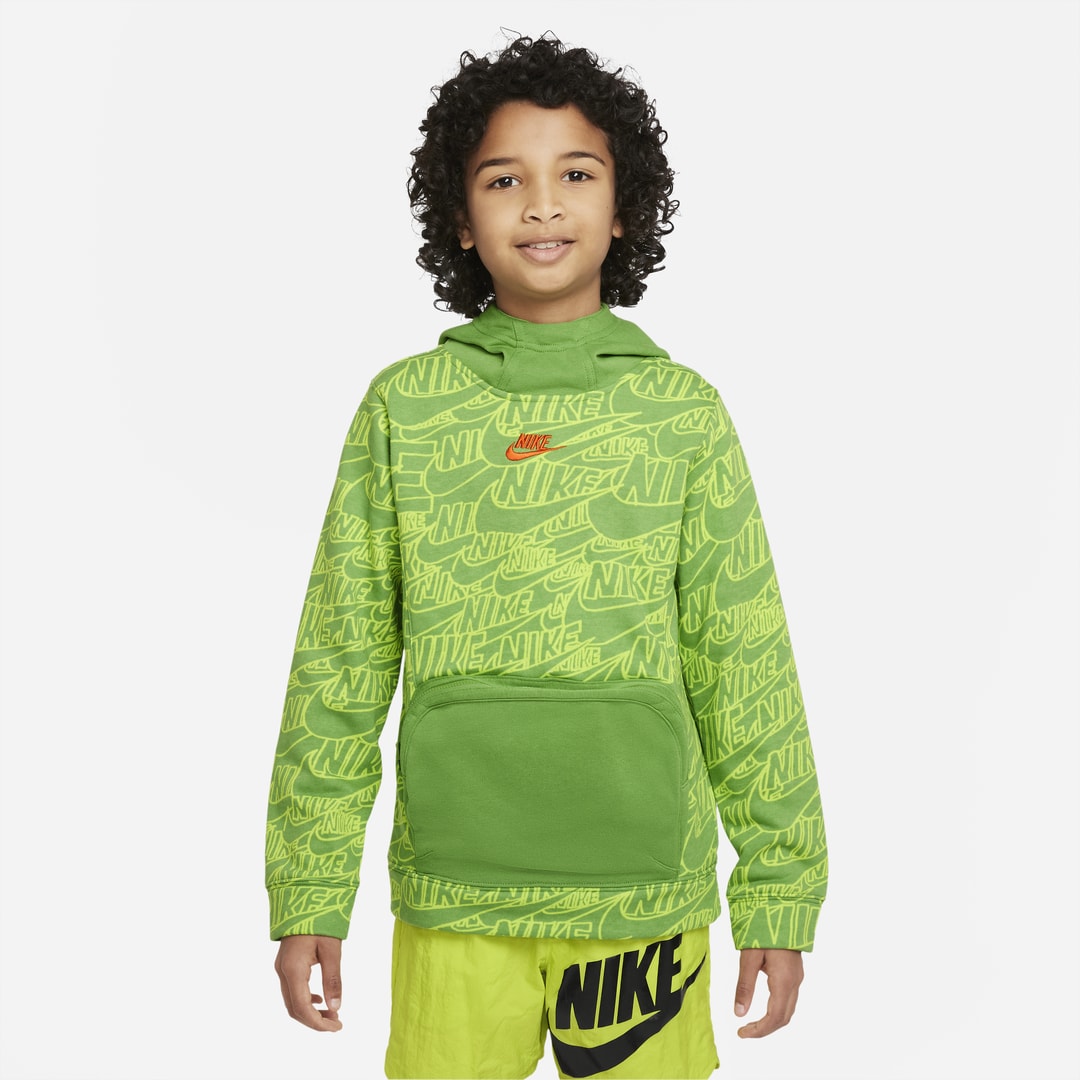 Nike Sportswear Big Kids' (boys') French Terry Hoodie In Green