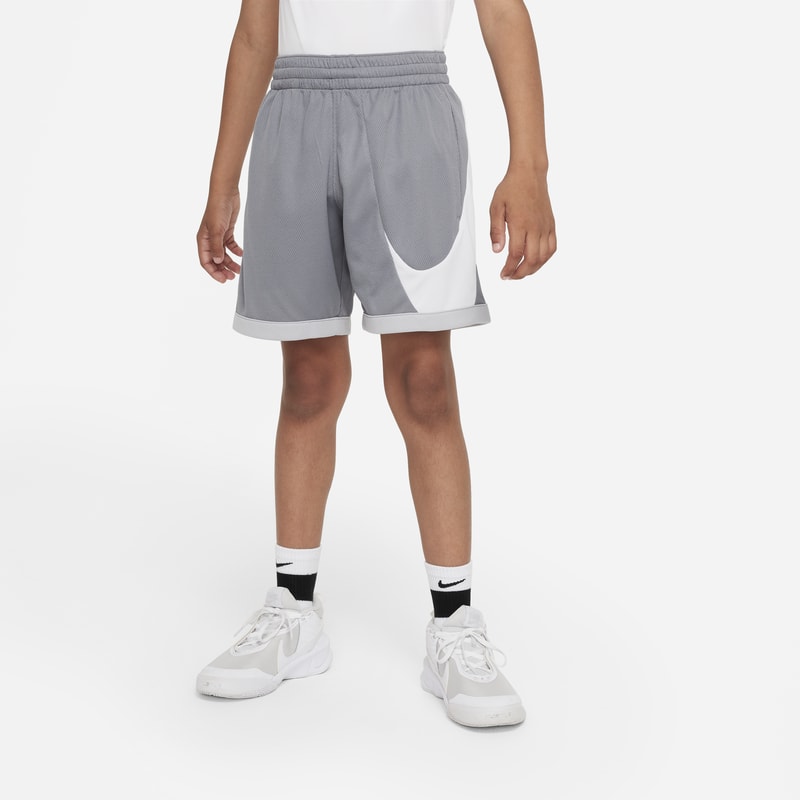 Basketshorts Nike Dri-FIT för killar - Grå