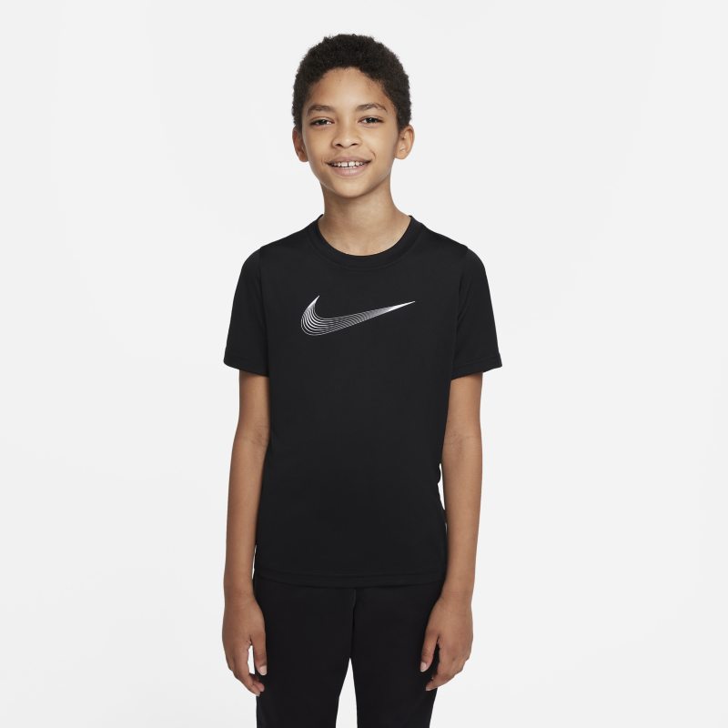 Nike Dri-FIT Camiseta de entrenamiento de manga corta - Niño - Negro Nike