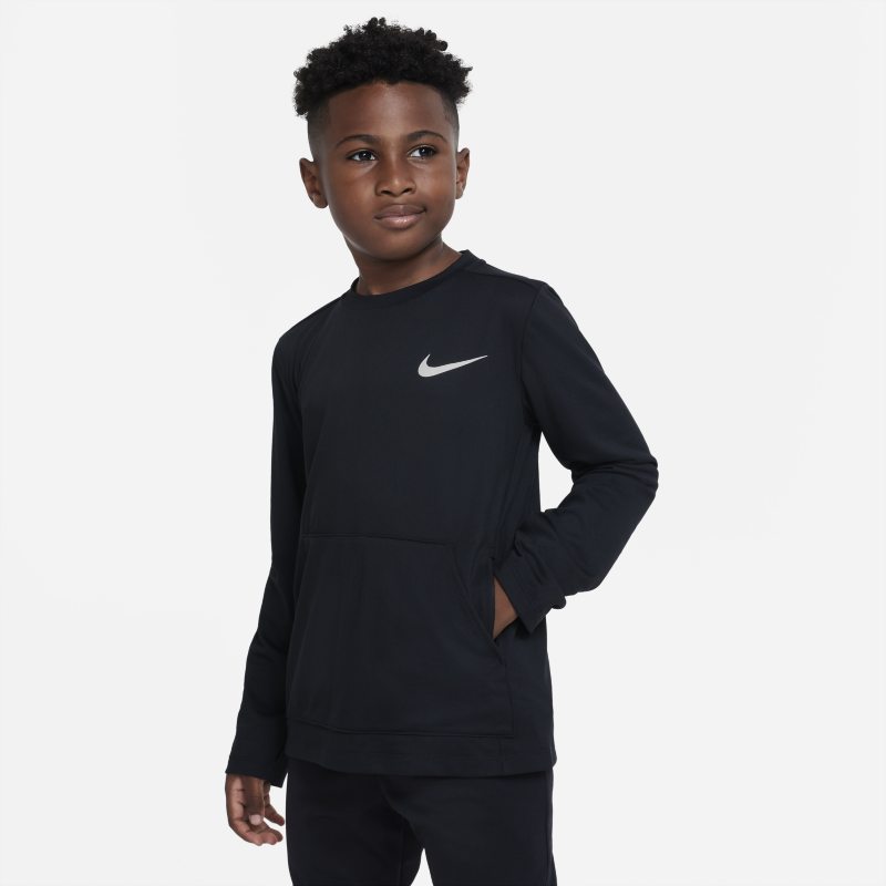 Nike Older Kids' (Boys') Poly+ Training Crew - Black