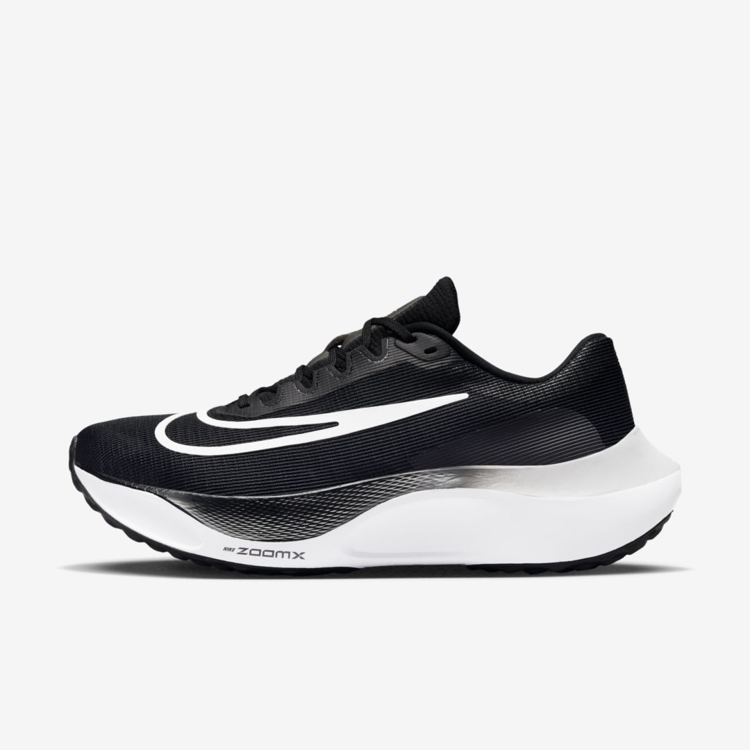 Shop Nike Men's Zoom Fly 5 Road Running Shoes In Black