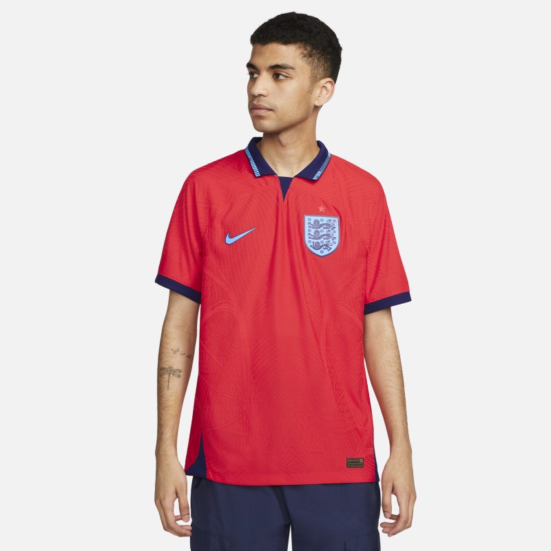Męska koszulka piłkarska Nike Dri-FIT ADV Anglia 2022/23 Match (wersja wyjazdowa) - Czerwony