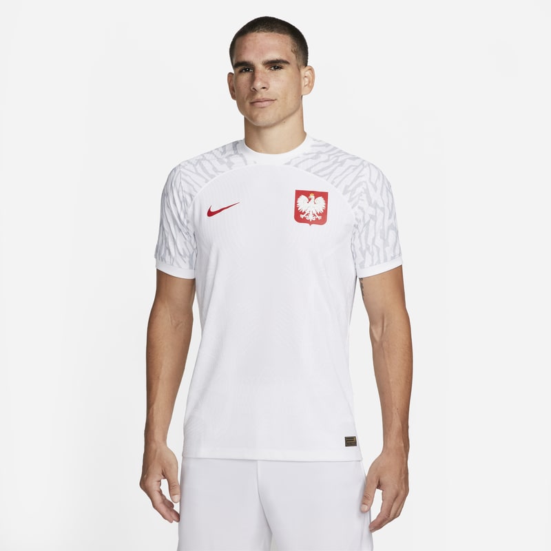Męska koszulka piłkarska Nike Dri-FIT ADV Polska Match 2022/23 (wersja domowa) - Biel
