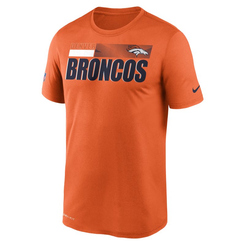 Nike Dri-FIT Team Name Legend Sideline (NFL Denver Broncos) Camiseta - Hombre - Naranja Nike