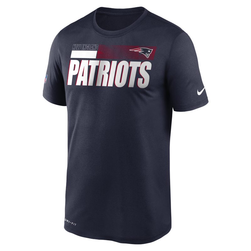 Nike Dri-FIT Team Name Legend Sideline (NFL New England Patriots) Camiseta - Hombre - Azul Nike
