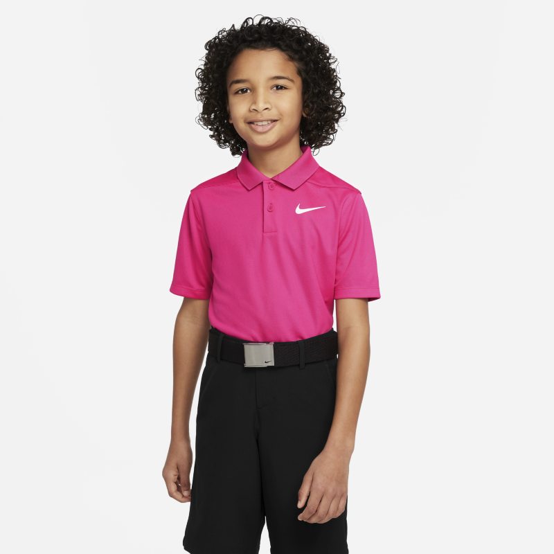 Nike Dri-FIT Victory Older Kids' (Boys') Golf Polo - Pink