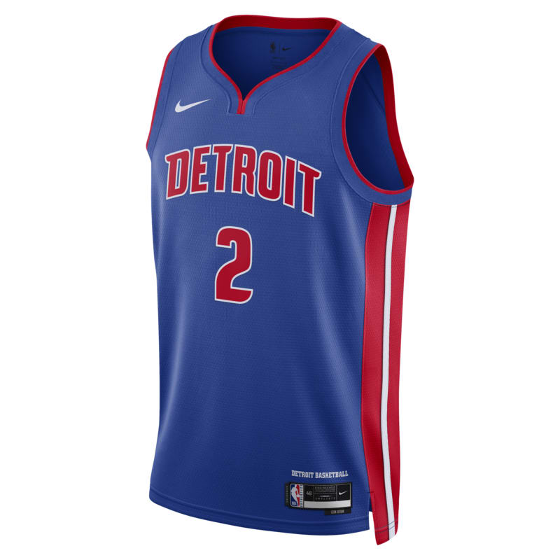 Koszulka Nike Dri-FIT NBA Swingman Detroit Pistons Icon Edition 2022/23 - Niebieski