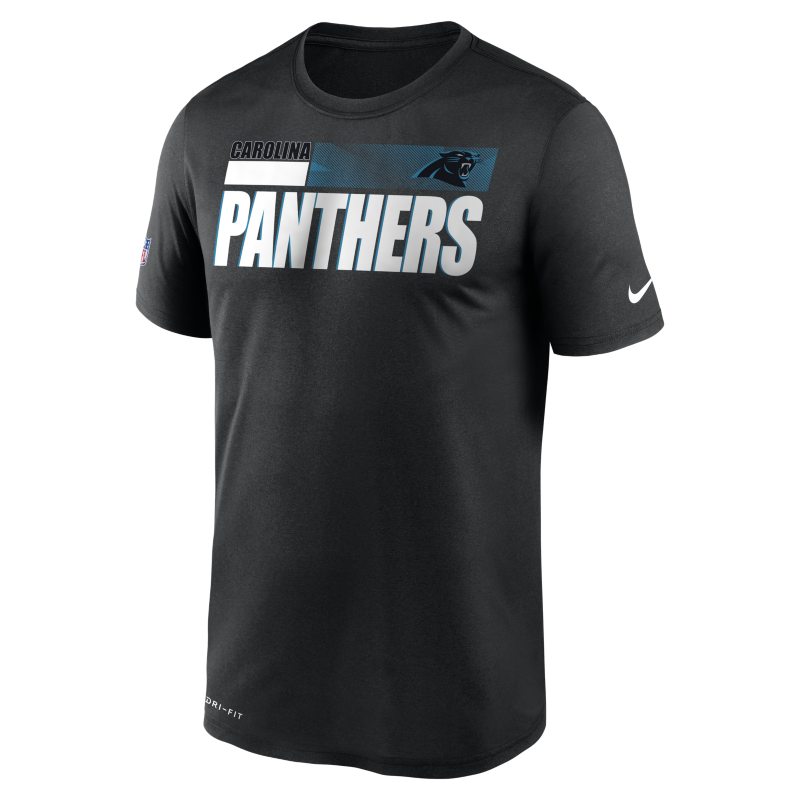Nike Dri-FIT Team Name Legend Sideline (NFL Carolina Panthers) Camiseta - Hombre - Negro Nike